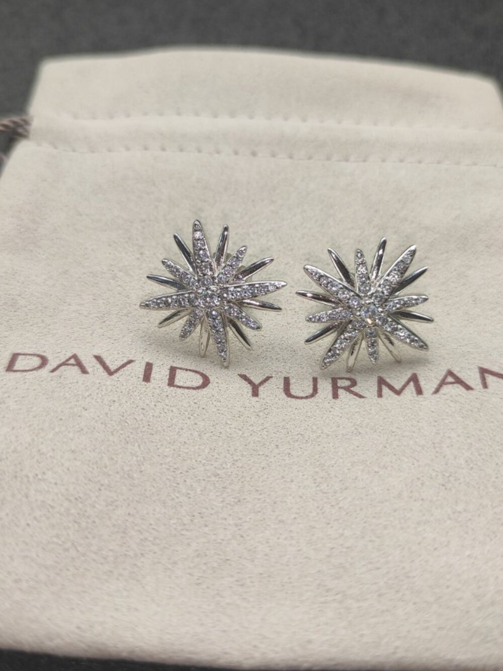 David Yurman Sunflower Diamond Stud Earrings